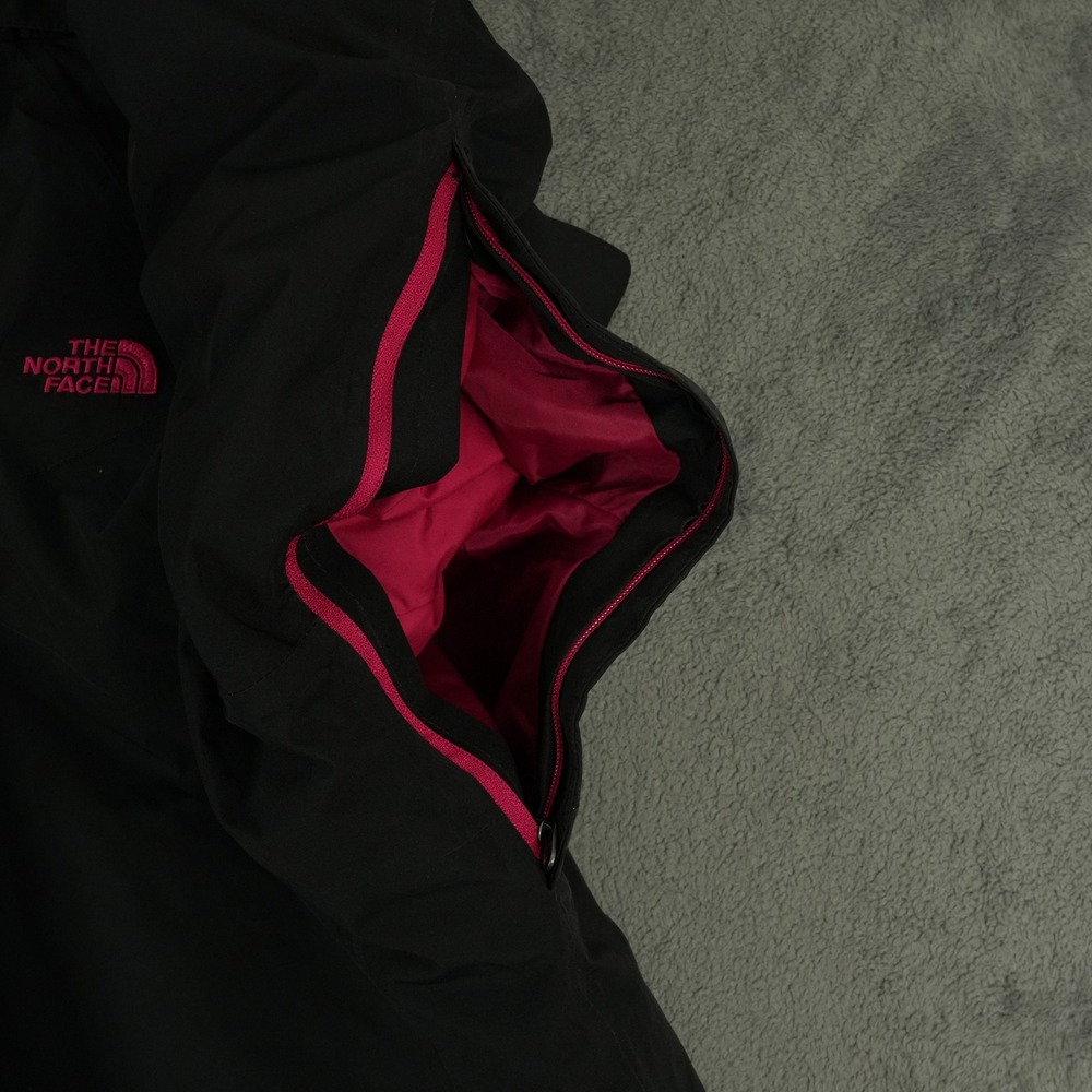 The North Face Cinnabar Triclimate Jacket Womens L Black Pink Waterproof 3-in-1 - Picture 7 of 16